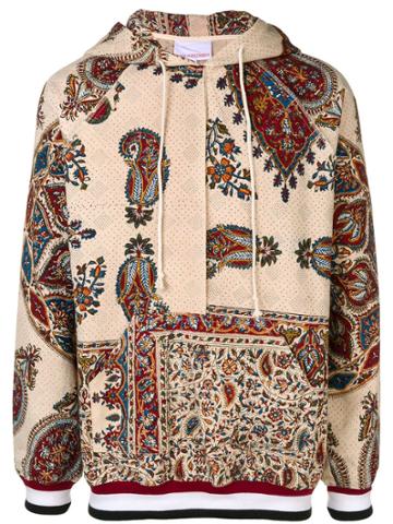 Paria Farzaneh Iranian Print Hoodie - Brown
