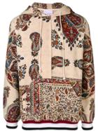Paria Farzaneh Iranian Print Hoodie - Brown