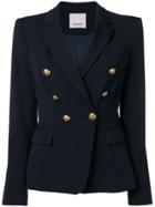Pinko Embellished Buttons Fitted Blazer - Blue