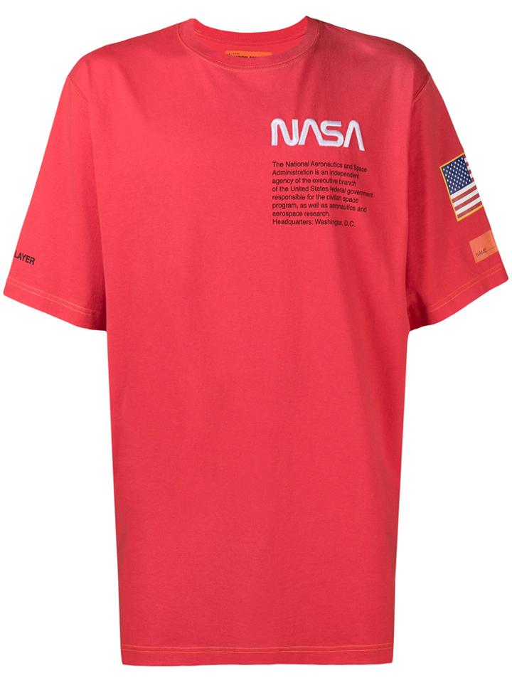 Heron Preston Nasa T-shirt - Red