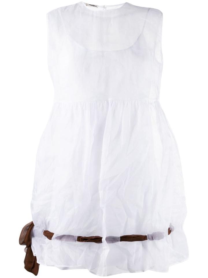 Miu Miu Miu Miu Mf3496957 F0009 Natural (veg)->cotton - White