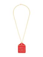 Indice Studio Blessing Necklace - Red