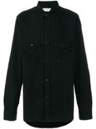 Saint Laurent Distressed Shirt - Black