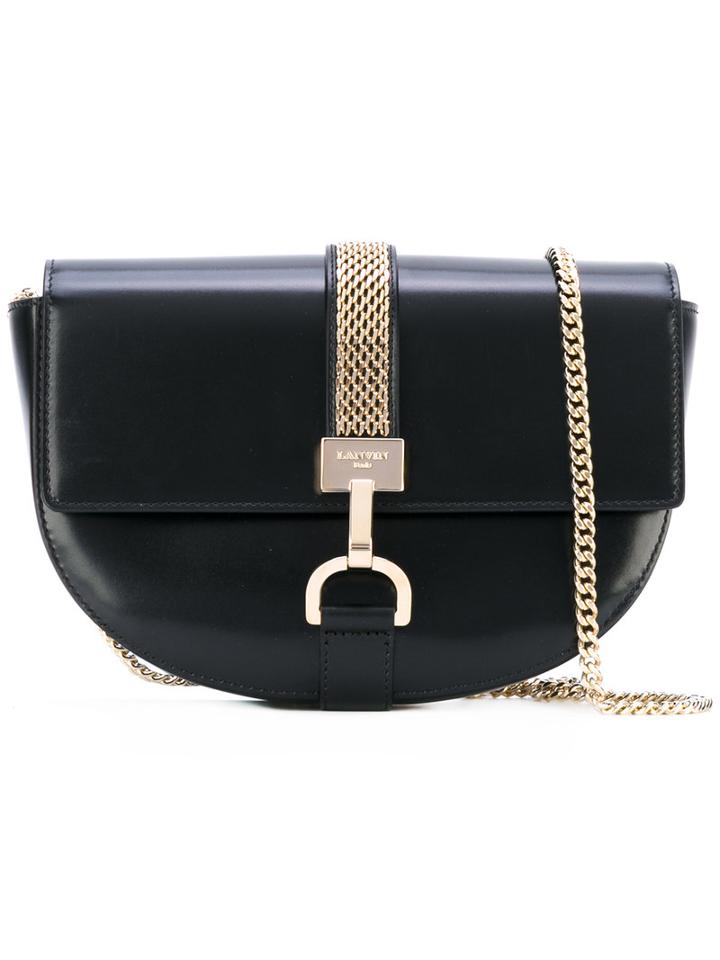 Lanvin - Lien Shoulder Bag - Women - Calf Leather - One Size, Black, Calf Leather