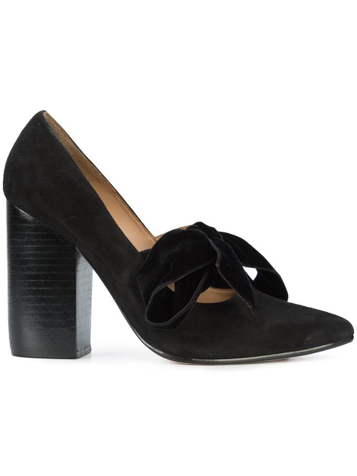 Ulla Johnson Tied Bow Pumps - Black