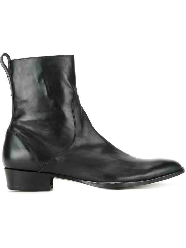 Hl Heddie Lovu Side Zip Ankle Boots