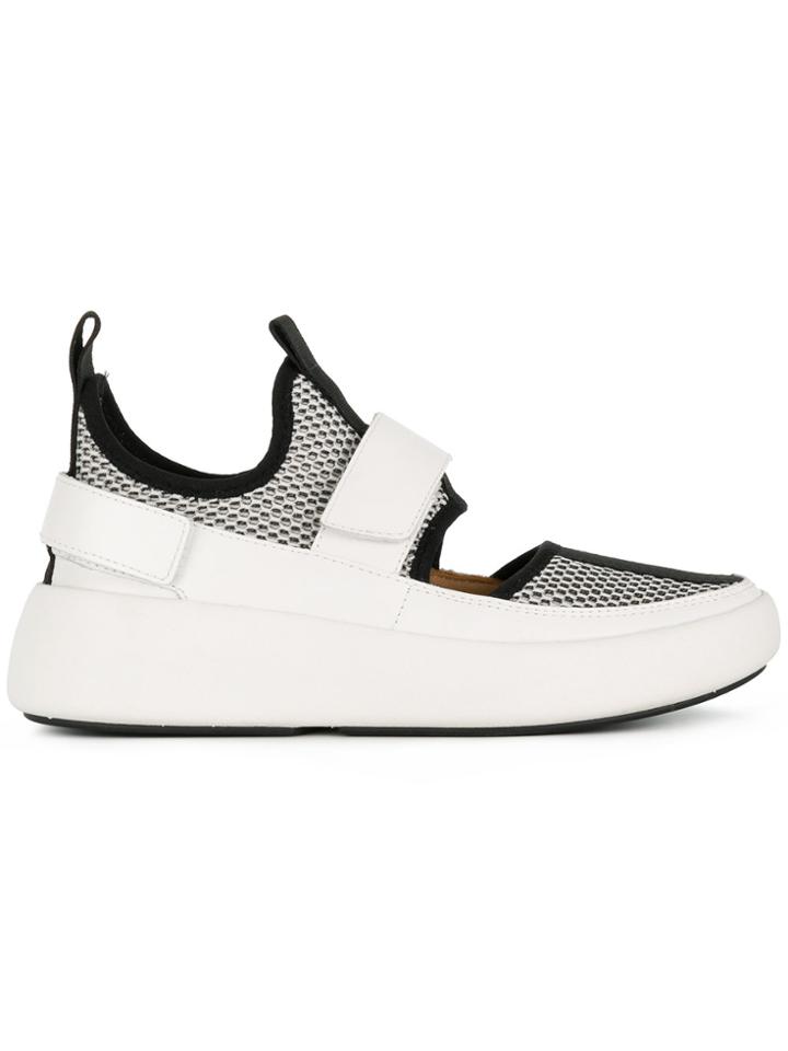 Issey Miyake Men Step Sneakers - White