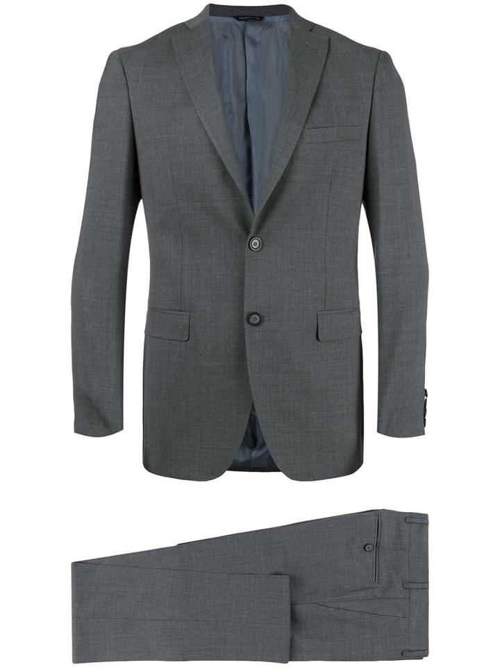 Tonello Two-piece Suit, Men's, Size: 50, Grey, Spandex/elastane/cupro/virgin Wool
