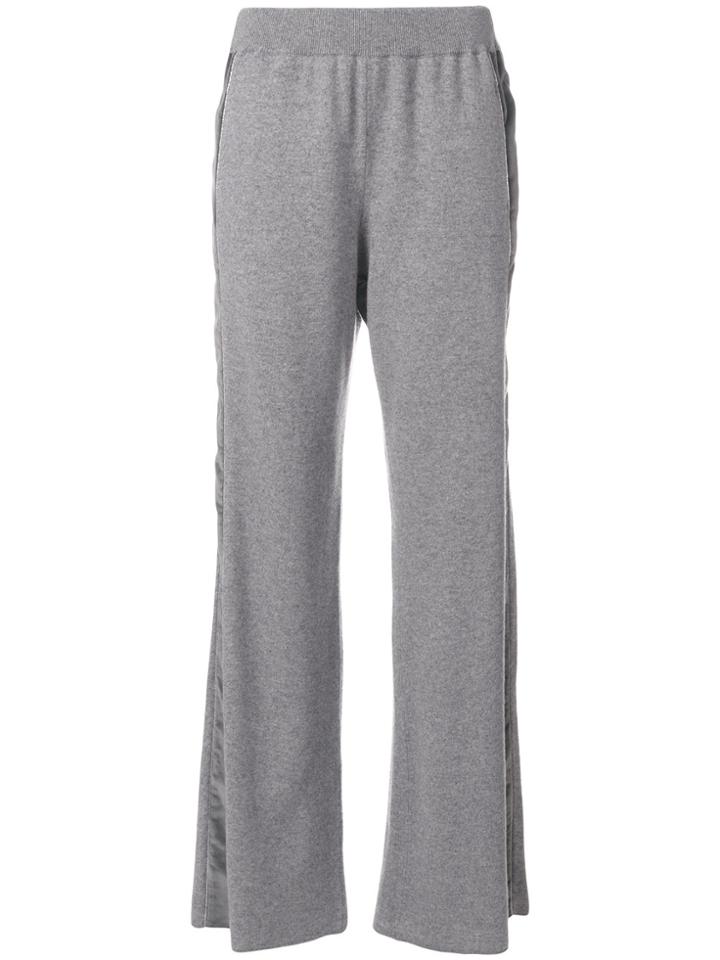 Fabiana Filippi Side Stripe Track Pants - Grey