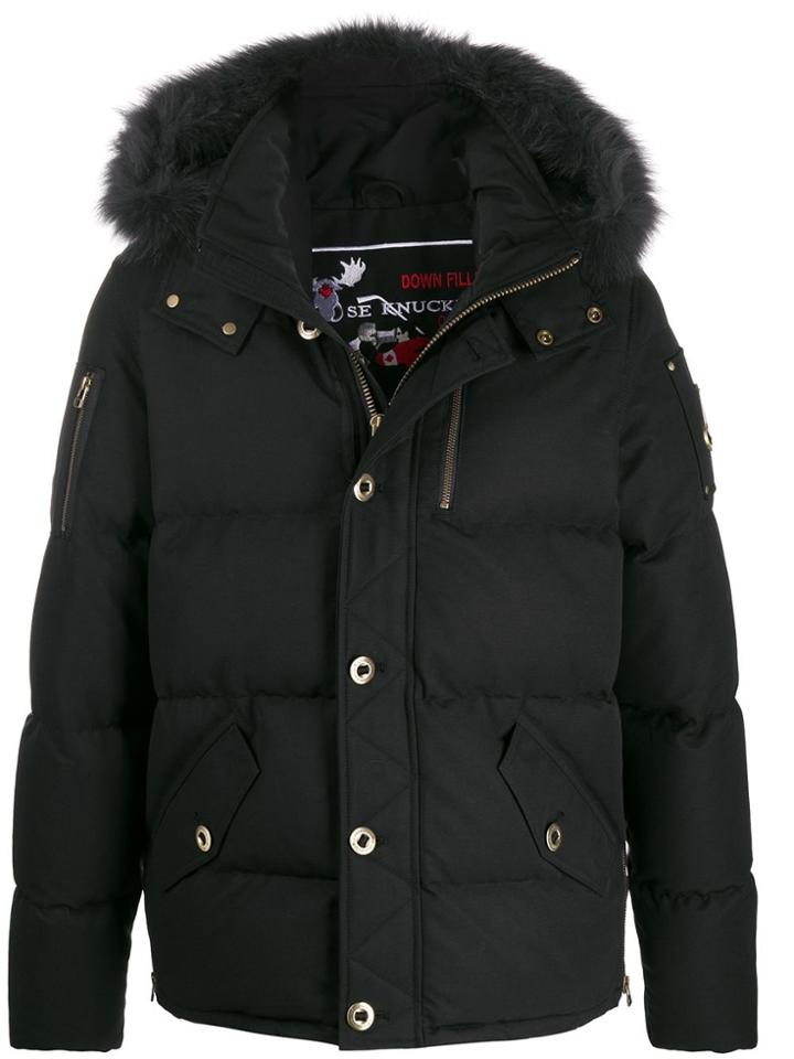Moose Knuckles Stirling Parka Jacket - Black