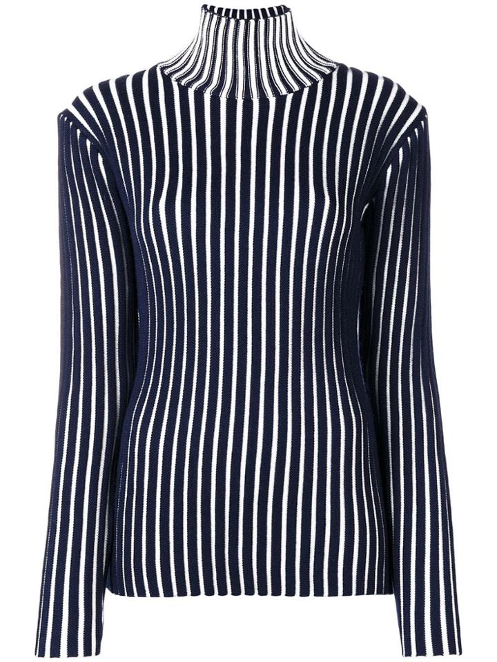Victoria Victoria Beckham Striped Top - Blue