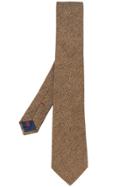 Tagliatore Printed Tie - Brown