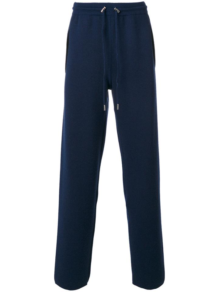 Bally Knitted Sweat Pants - Blue