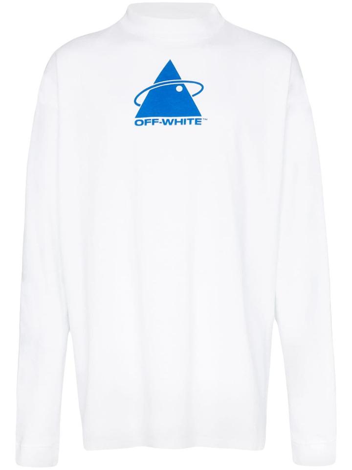 Off-white Triangle Planet Print T-shirt
