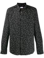 Ps Paul Smith Arrow Print Shirt - Black