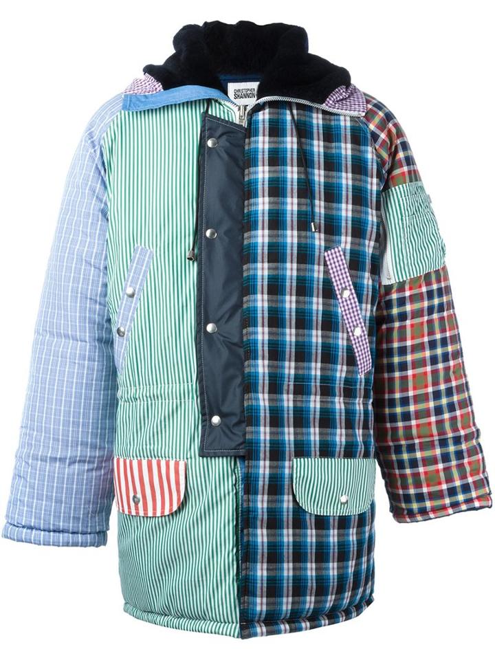 Christopher Shannon Patchwork Padded Coat