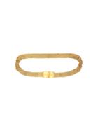 Chanel Pre-owned Buckle Charm Bracelet - Gold