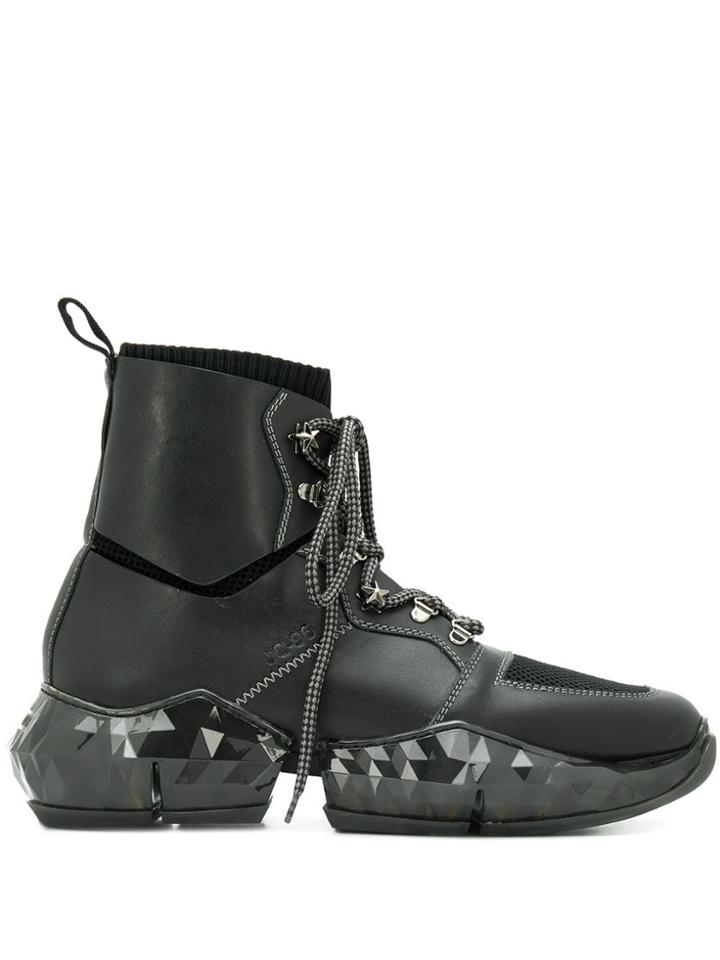 Jimmy Choo Diamond Spaceboots - Black
