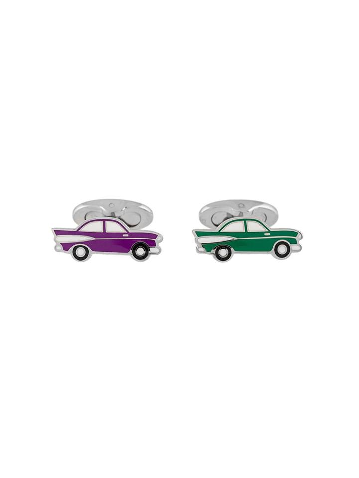Etro Car Cufflinks - Green