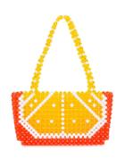 Susan Alexandra Logo Charm Tote Bag - Yellow
