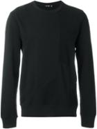 Blk Dnm Panelled Sweatshirt, Men's, Size: Small, Black, Cotton