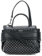 Tod's Mini Studded Tote Bag - Black