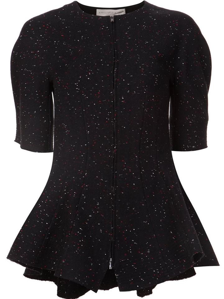 Stella Mccartney Speckled Flared Hem Top