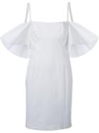 Roberto Capucci Low Butterfly Sleeves Dress