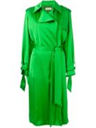 Emilio Pucci Satin Trench