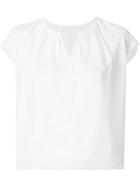 Ballsey Short-sleeved Blouse - White