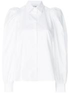 Daizy Shely Puffed Sleeve Shirt - White