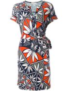 Tory Burch Floral Print Belted Dress