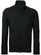 Cp Company High Neck Lightweight Jacket, Men's, Size: 48, Black, Polyester