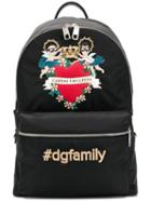 Dolce & Gabbana Dgfamily Backpack - Black