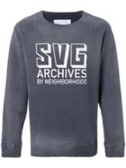 Neighborhood Svg Archives Logo Sweatshirt - Grey