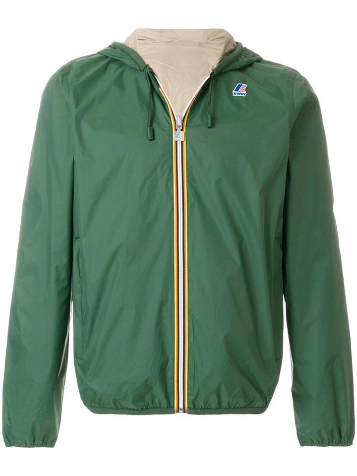 K-way Le Vrai Leon 3.0 Rain Jacket - Green