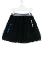 Young Versace Teen Tulle Skirt - Blue