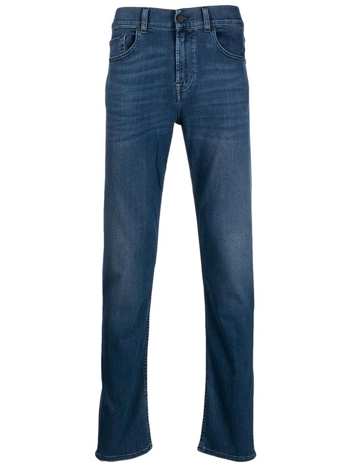 7 For All Mankind Slimmy Tapered Jeans - Blue
