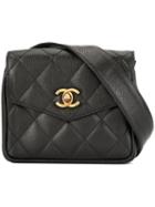 Chanel Pre-owned Cc Logo Bum Bag - Black