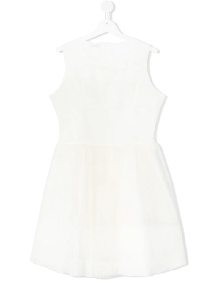 I Pinco Pallino - Teen Tulle Ballerina Dress - Kids - Cotton/polyamide/polyester/acetate - 14 Yrs, White