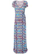 Ultràchic Printed Dress - Blue