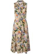 Dvf Diane Von Furstenberg Von Floral Print Dress - Multicolour