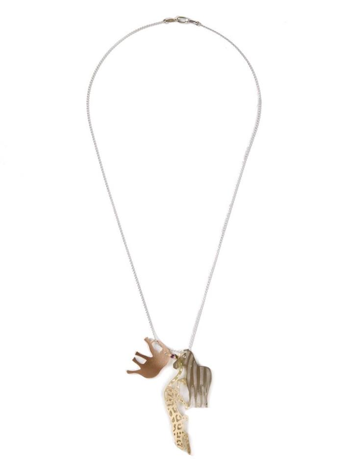 Marc Alary 'animal Trio' Necklace
