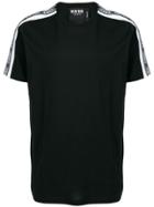 Versus Logo Stripe T-shirt - Black