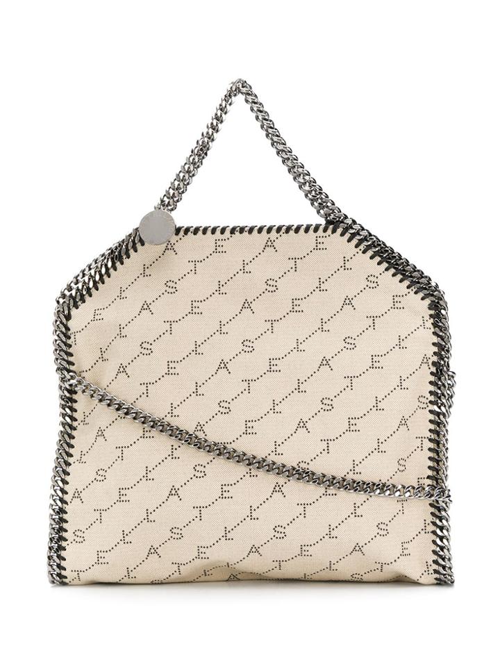 Stella Mccartney Falabella Monogram Tote - Neutrals