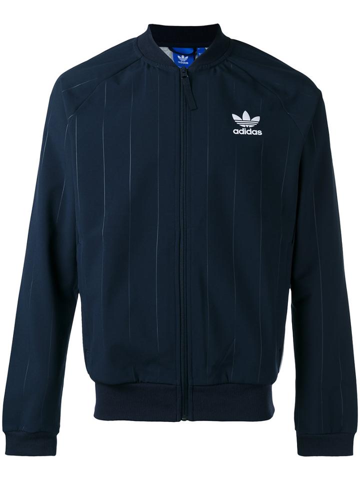 Adidas - Tko Bomber Jacket - Men - Polyester - M, Blue, Polyester