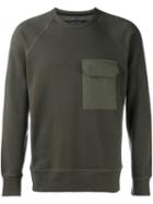 Rag & Bone 'elijah' Sweatshirt Dress, Men's, Size: Large, Green, Cotton
