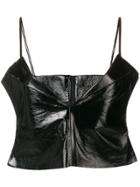 Drome Vinyl Tank Top - Black