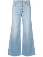 Veronica Beard Cropped Jeans - Blue