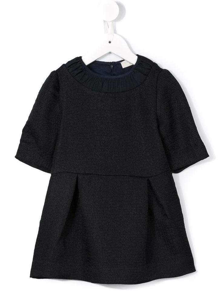 Stella Mccartney Kids Flared Pleated Dress, Girl's, Size: 6 Yrs, Blue